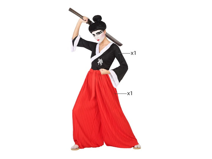 déguisement de japonaise 2pcs femme