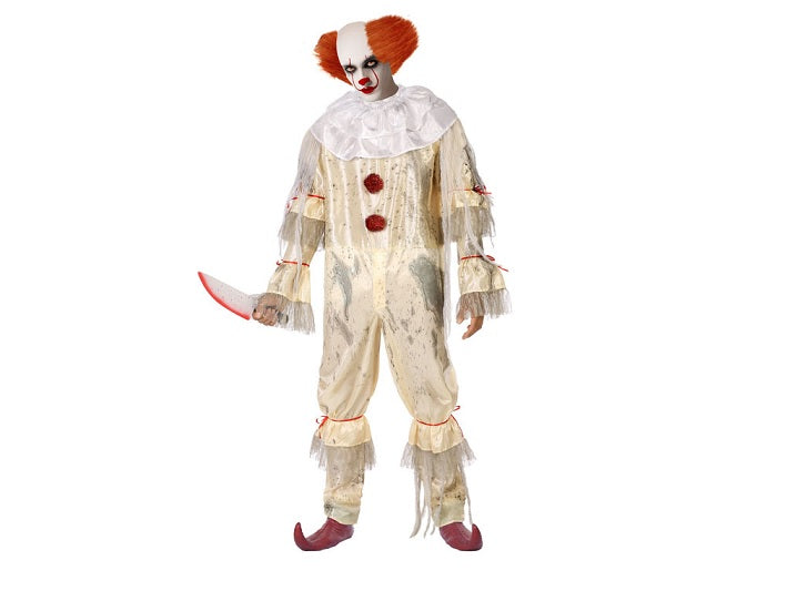 déguisement de clown ensanglanté homme