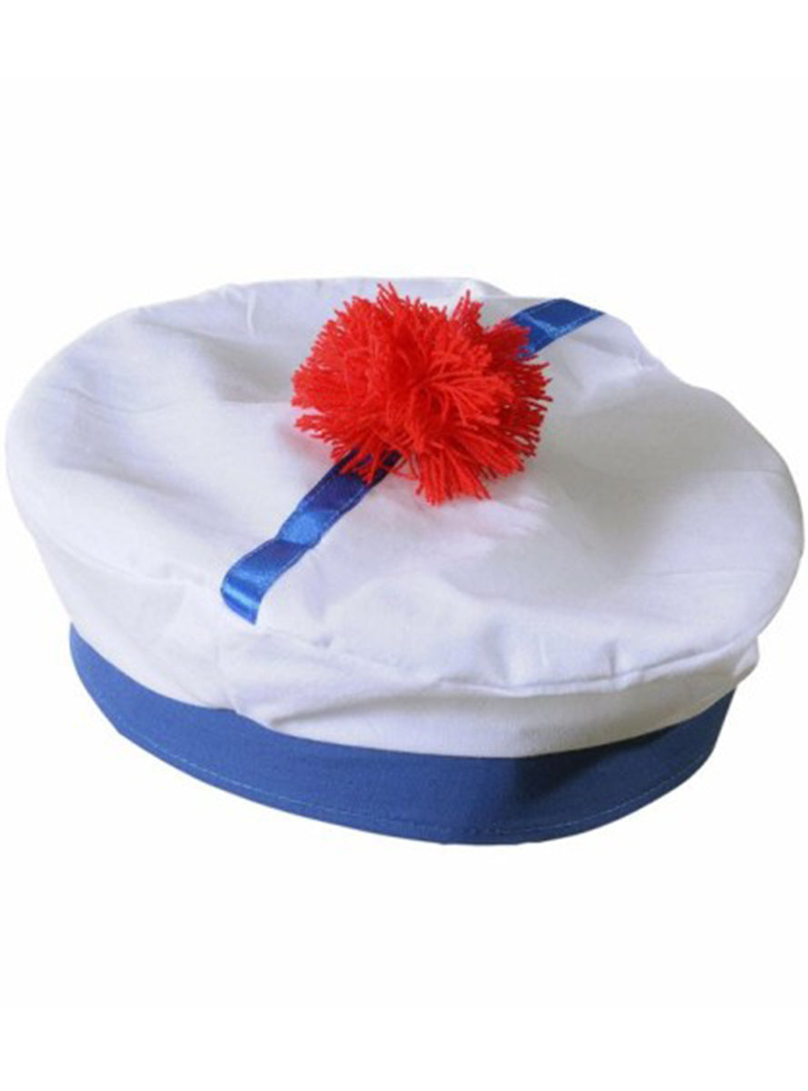 Béret blanc marin français