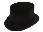chapeau haut de forme feutrine noir enfant 11cm
