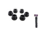 lot de 6 chaudrons noir de sorcière avec anse 7x5cm