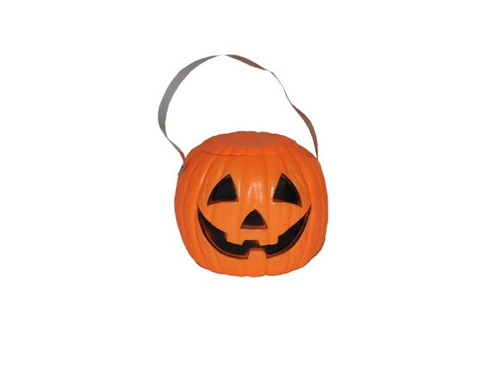 panier citrouille lumineuse 18cm