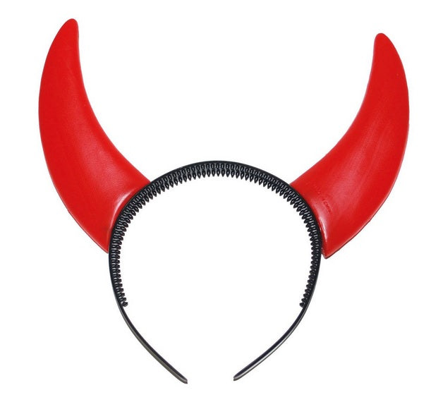serre-tête cornes de diable
