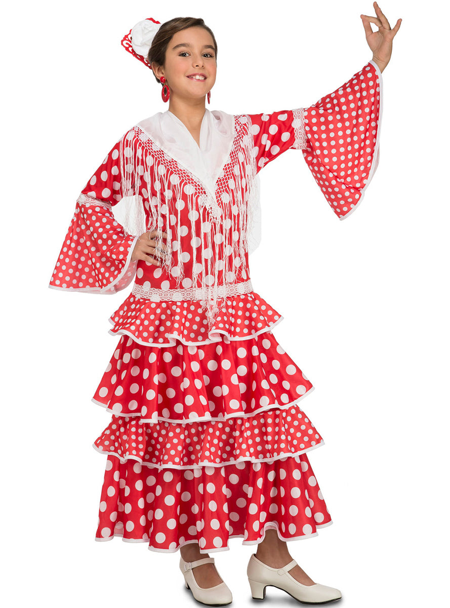 Déguisement danseuse flamenco Séville fille