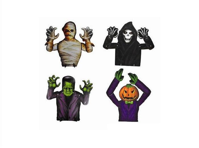 sujet de table halloween 40cm mix