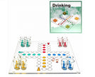 jeu à boire petits chevaux en verre