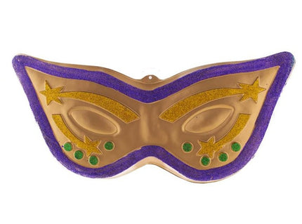 décoration murale masque loup carnaval venise 74x37cm