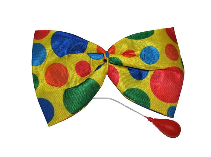 noeud papillon de clown avec gicleur