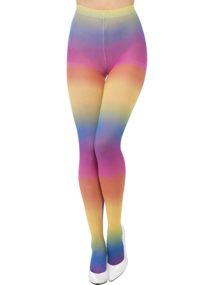 Collants hippies multicolore femme