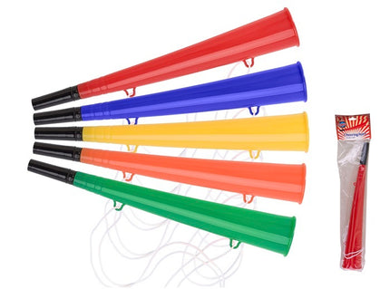 corne fan avec dragonne vert 34.5cm