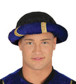 Turban page bleu adulte