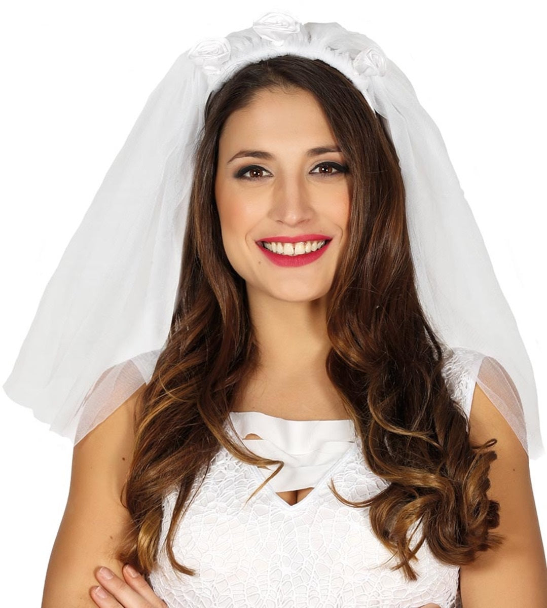 Voile mariée blanc femme