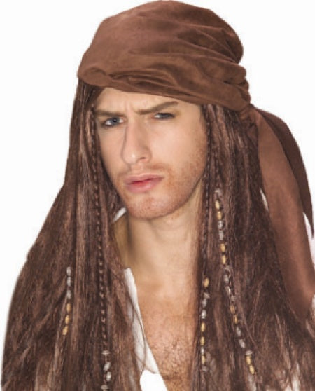 perruque pirate des caraïbes