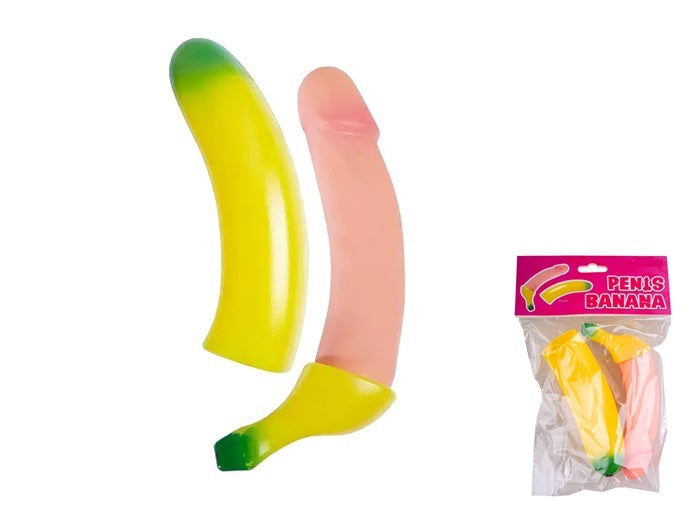 banane gag avec pénis 18cm