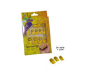 lot de 24 faux ongles peace & love