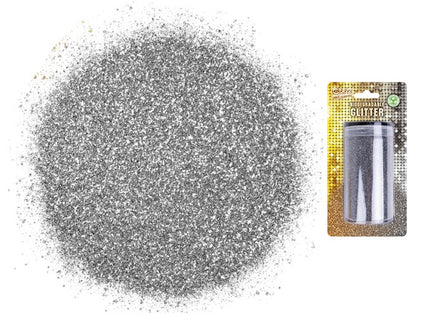 pot de paillettes argent biodégradables 200gr