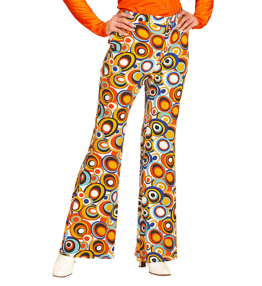 Pantalon rétro bulles 70's femme