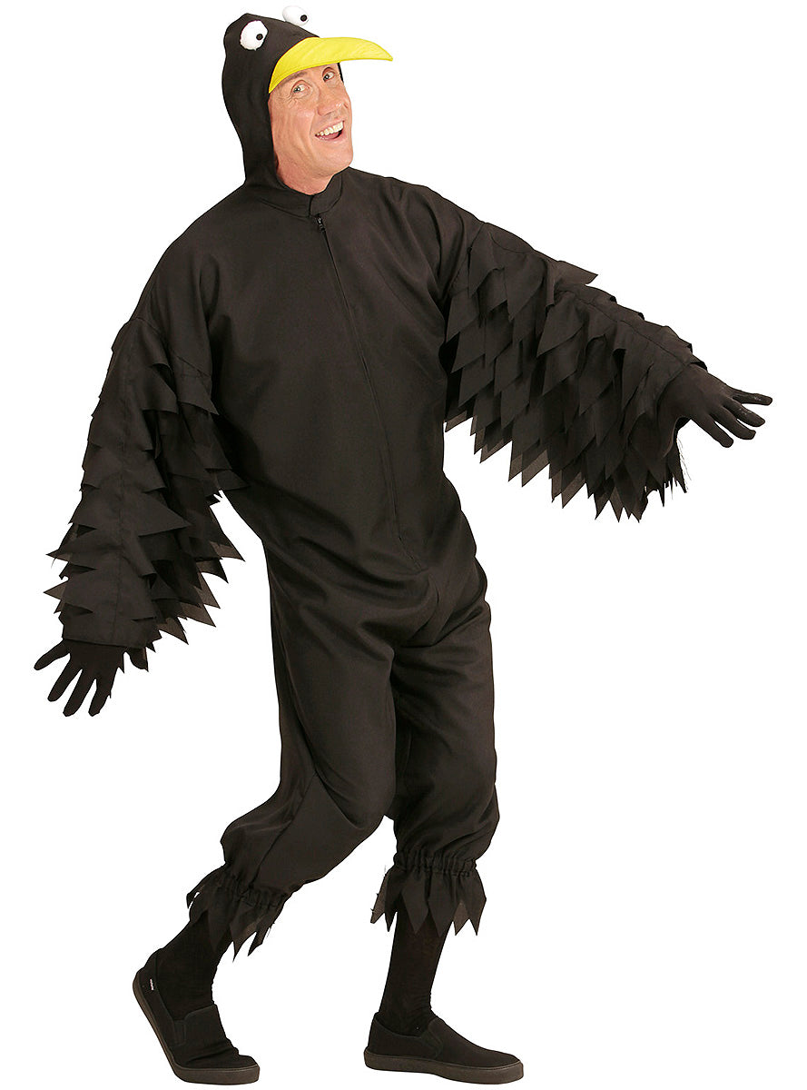 Déguisement corbeau nocturne adulte