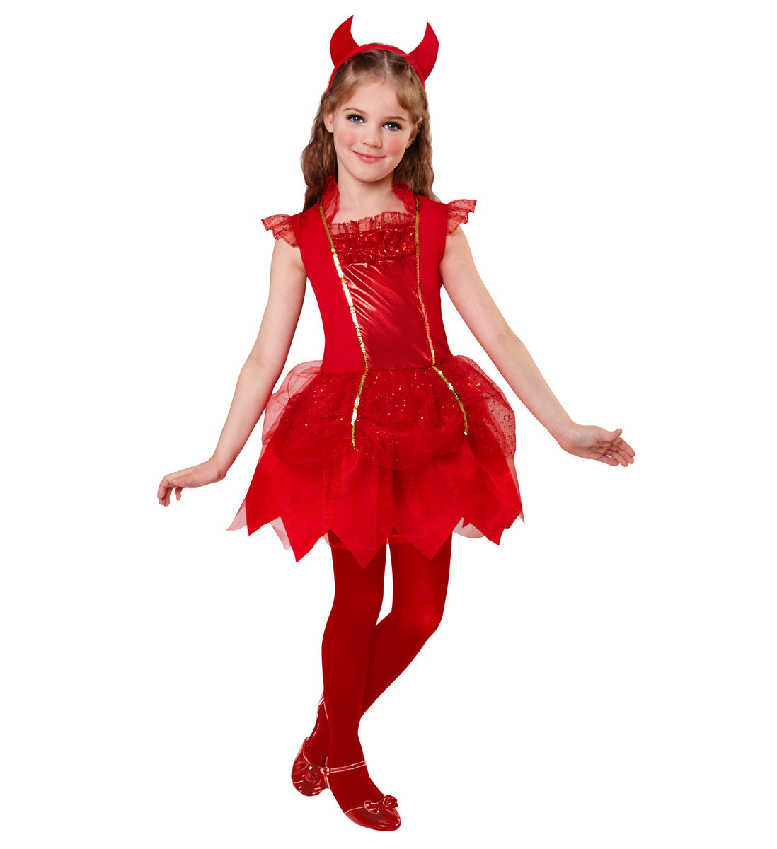 Déguisement diablesse coquette fille
