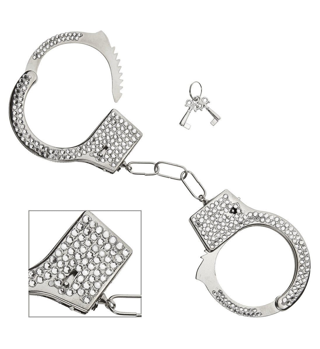 Menottes cristaux adulte