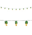 Guirlande lumineuse palmiers