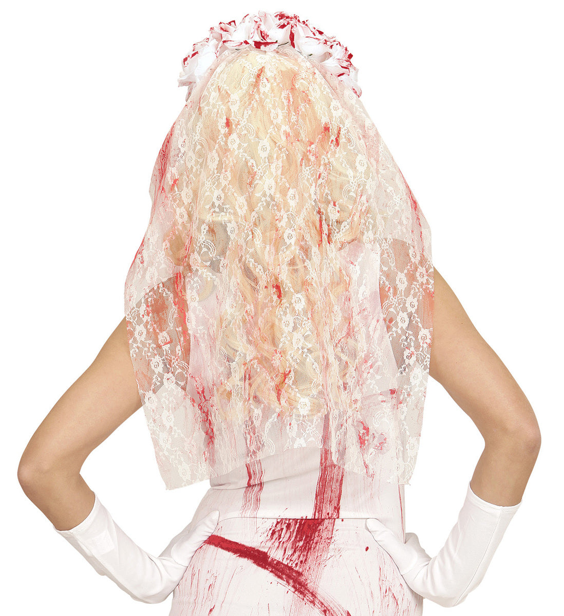Voile mariée zombie femme