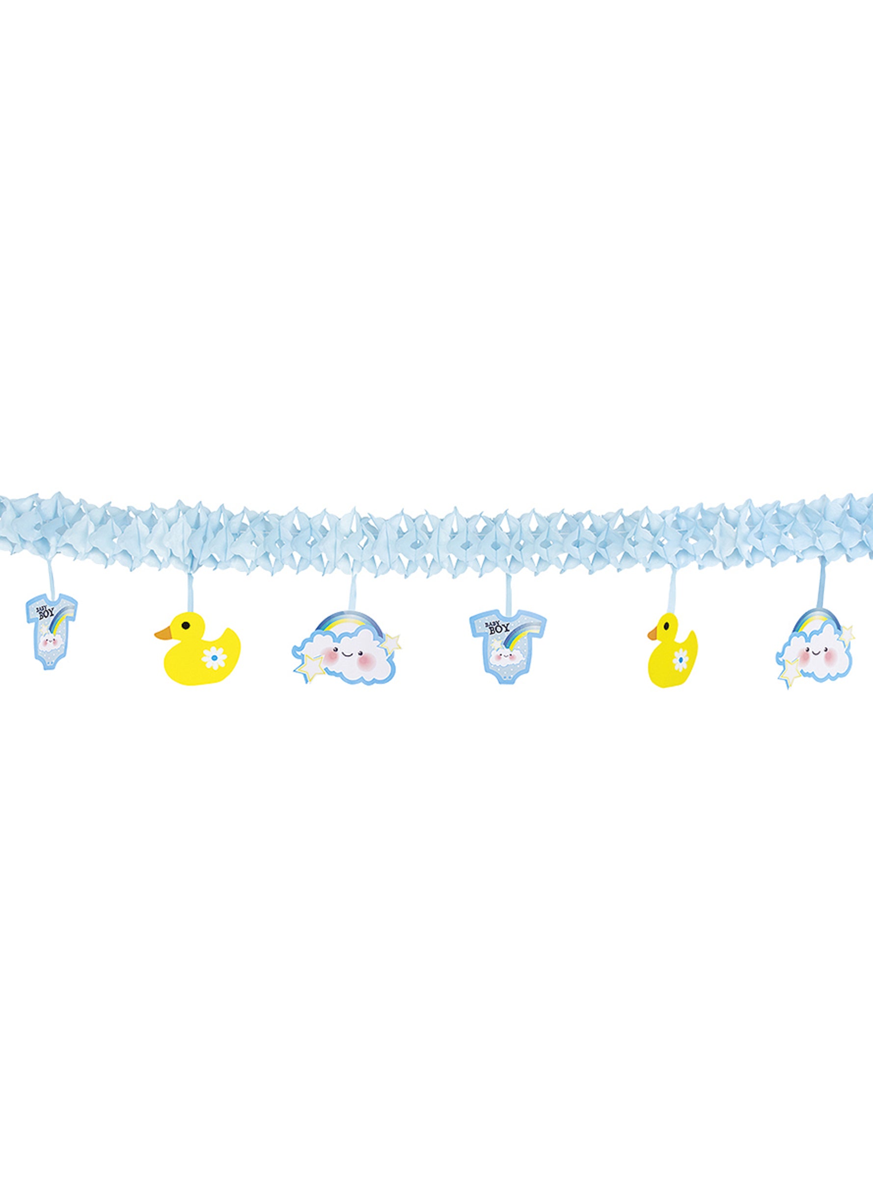 Guirlande nuages et canards 