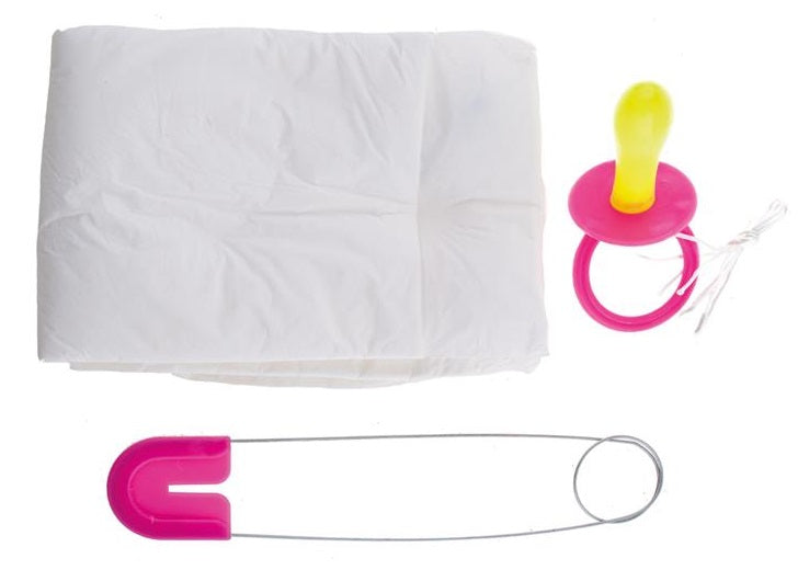 kit bébé couche taille jumbo rose 3pcs