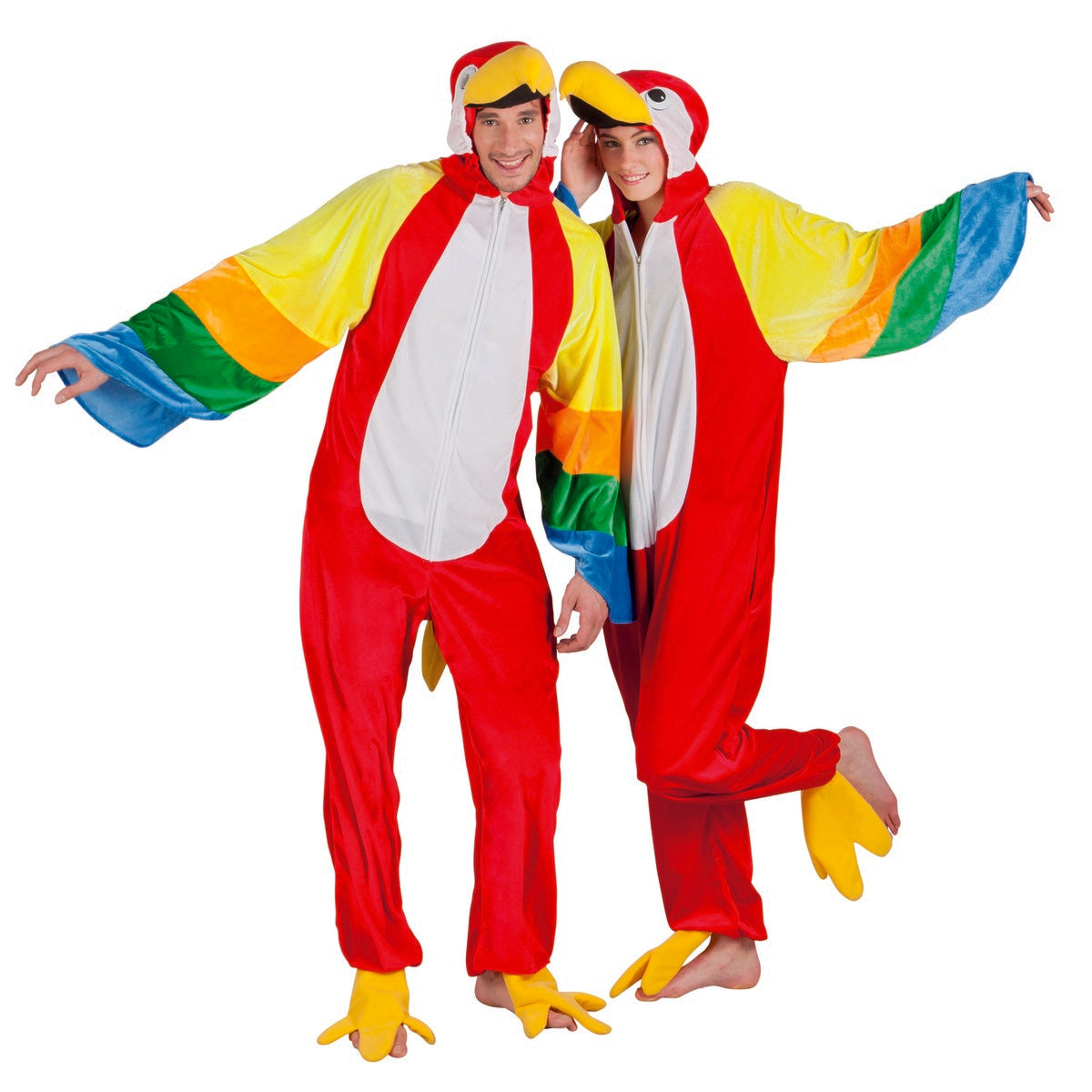 Déguisement perroquet adulte