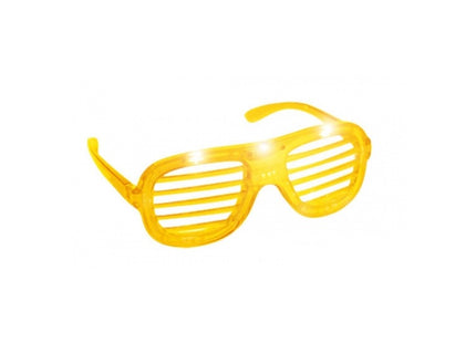 lunettes lumineuses stores 3 leds jaune