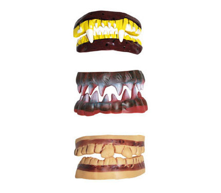 dentier 2pcs d'horreur mix iii