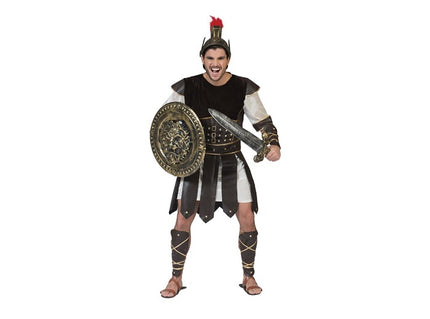 déguisement de gladiateur romain marron 5pcs homme