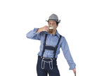 chemise à carreaux bleu foncé
