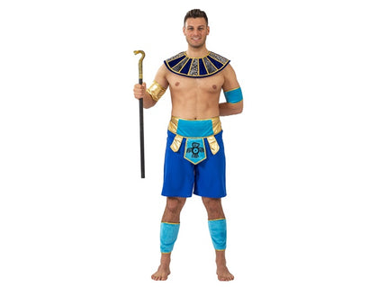 déguisement roi maya bleu 6pcs homme