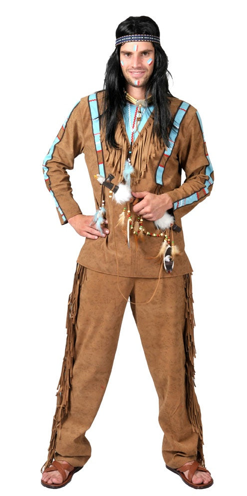 veste & pantalon d'indien brun
