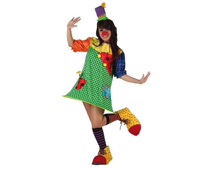 deguisement robe femme clown