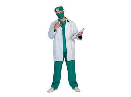 blouse de médecin docteur chirurgien blanche homme