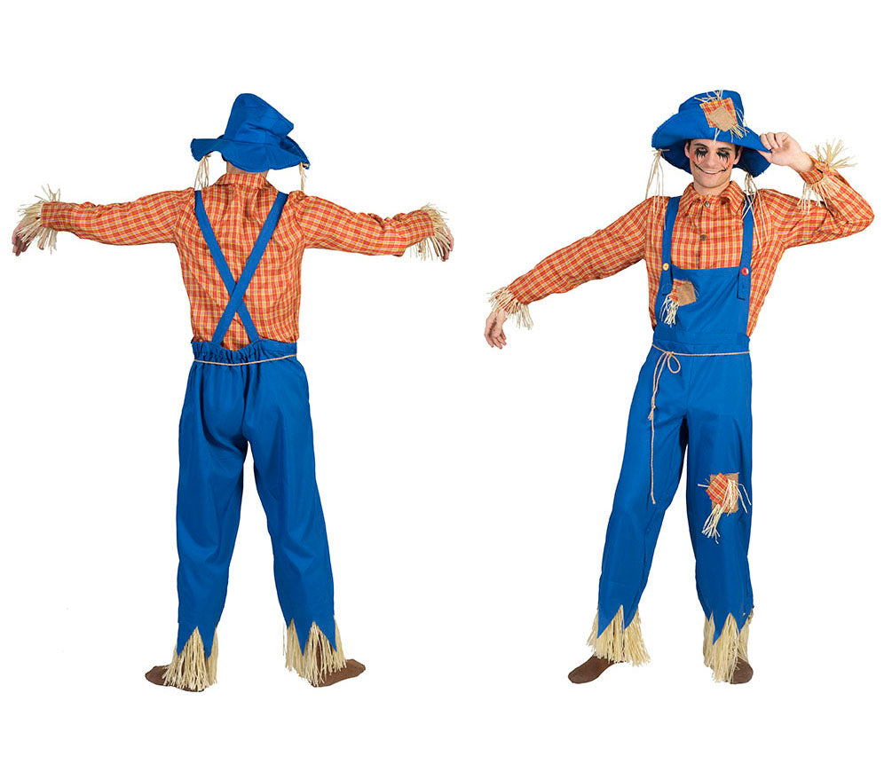 déguisement d'épouvantail homme 4pcs