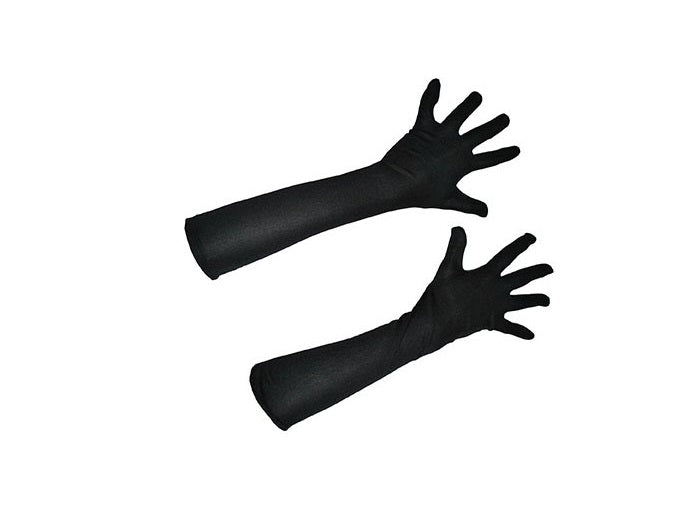 paire de gants long noir 45cm