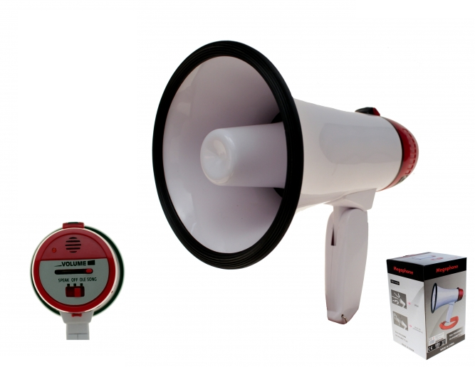 mégaphone dc6v