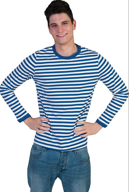 marinière bleu et blanc homme