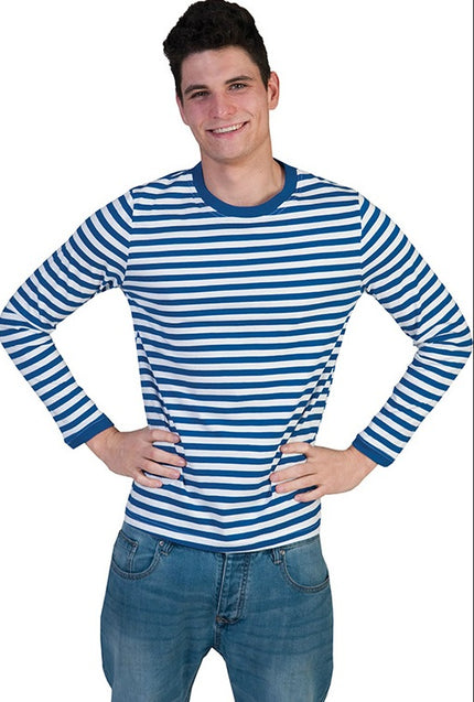 marinière bleu et blanc homme