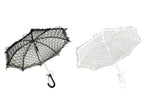 ombrelle en dentelles noire 70cm