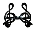 lunettes gag clé de sol