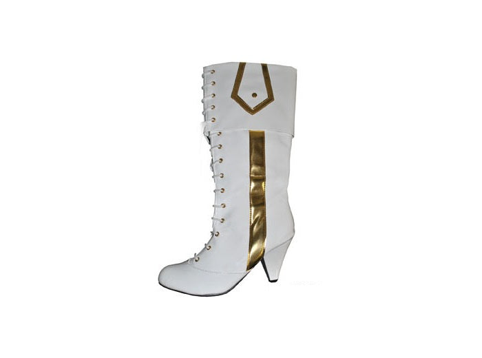 paire de bottes de pirate blanc pointure 42-43