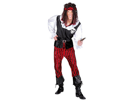 déguisement pirate jacky 4pcs homme