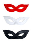 loup papillon noir 19x7cm
