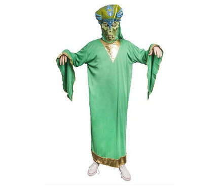 déguisement d'alien mage vert taille unique mixte