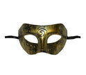 masque loup style métal cuivrï