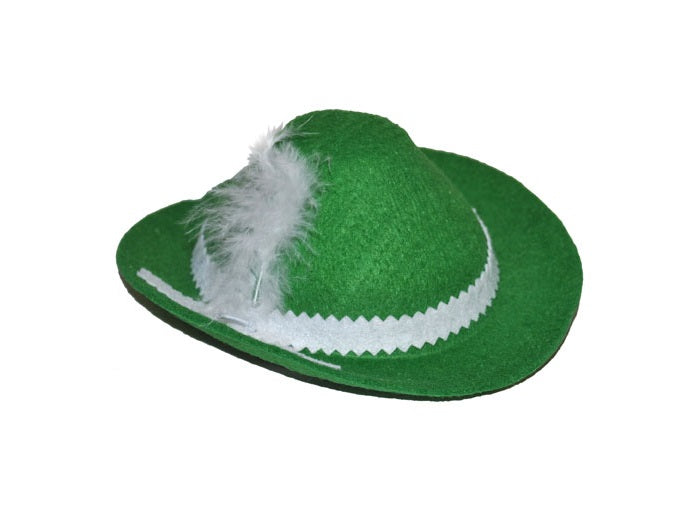 chapeau tyrol vert mini